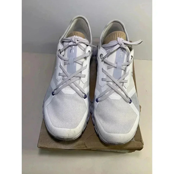 .1583 On Cloud X 3 AD, Undyed/Nimbus, Womens Running Shoes-US 10 Womens - Picture 4 of 6
